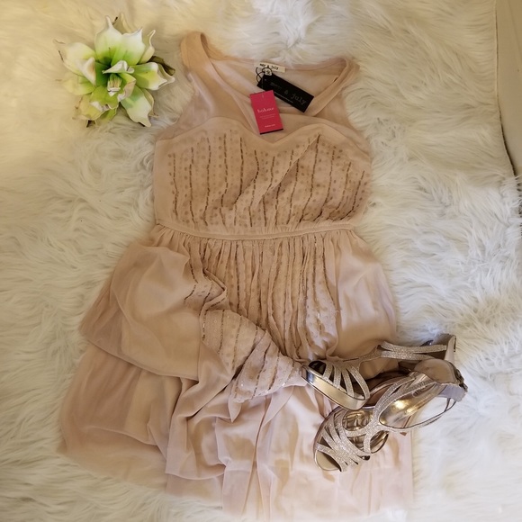 May & July Dresses & Skirts - ❤️May & July...blush sequined dress new with tags.